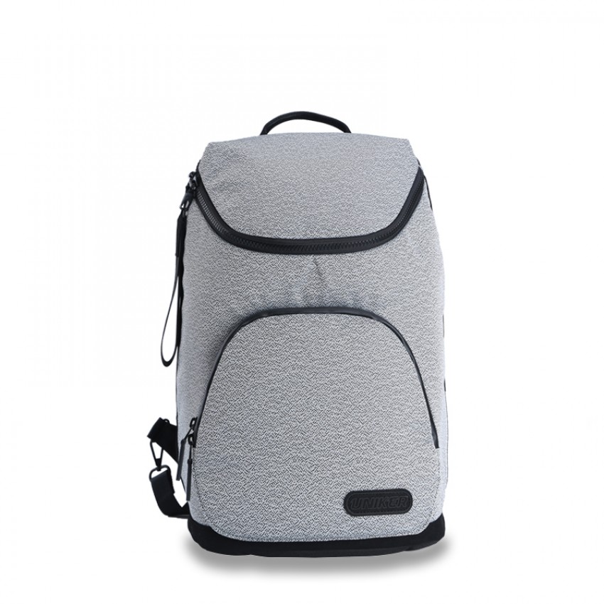 Grey business backpack 